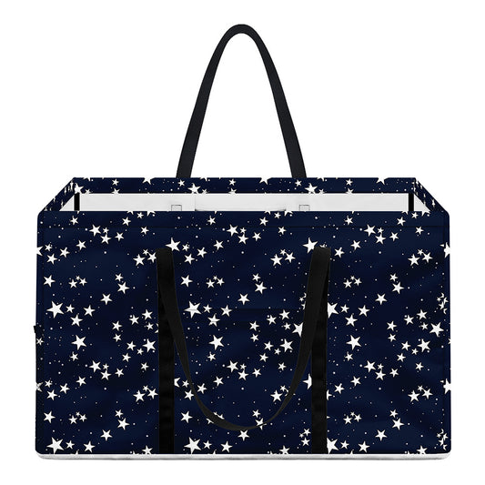 Star Sky Pattern Print Utility Tote Bag