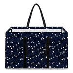 Star Sky Pattern Print Utility Tote Bag