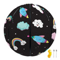 Star Space Unicorn Pattern Print Basketball