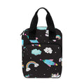 Star Space Unicorn Pattern Print Bible Tote Bag