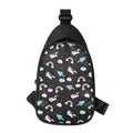 Star Space Unicorn Pattern Print Sling Bag