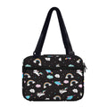 Star Space Unicorn Pattern Print Double Strap Bible Bag