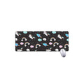 Star Space Unicorn Pattern Print Extended Mouse Pad