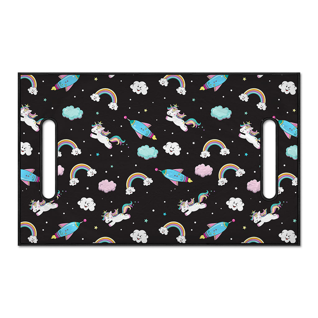 Star Space Unicorn Pattern Print Golf Cart Seat Cover