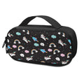 Star Space Unicorn Pattern Print Portable Cooler Travel Case