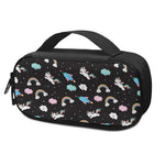 Star Space Unicorn Pattern Print Insulin Cooler Travel Case