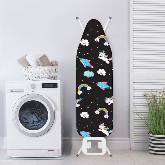 Star Space Unicorn Pattern Print Ironing Board Cover