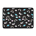 Star Space Unicorn Pattern Print Kitchen Mat