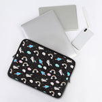 Star Space Unicorn Pattern Print Laptop Sleeve