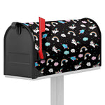 Star Space Unicorn Pattern Print Mailbox Cover