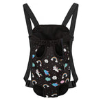 Star Space Unicorn Pattern Print Pet Carrier Backpack