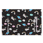 Star Space Unicorn Pattern Print Placemat