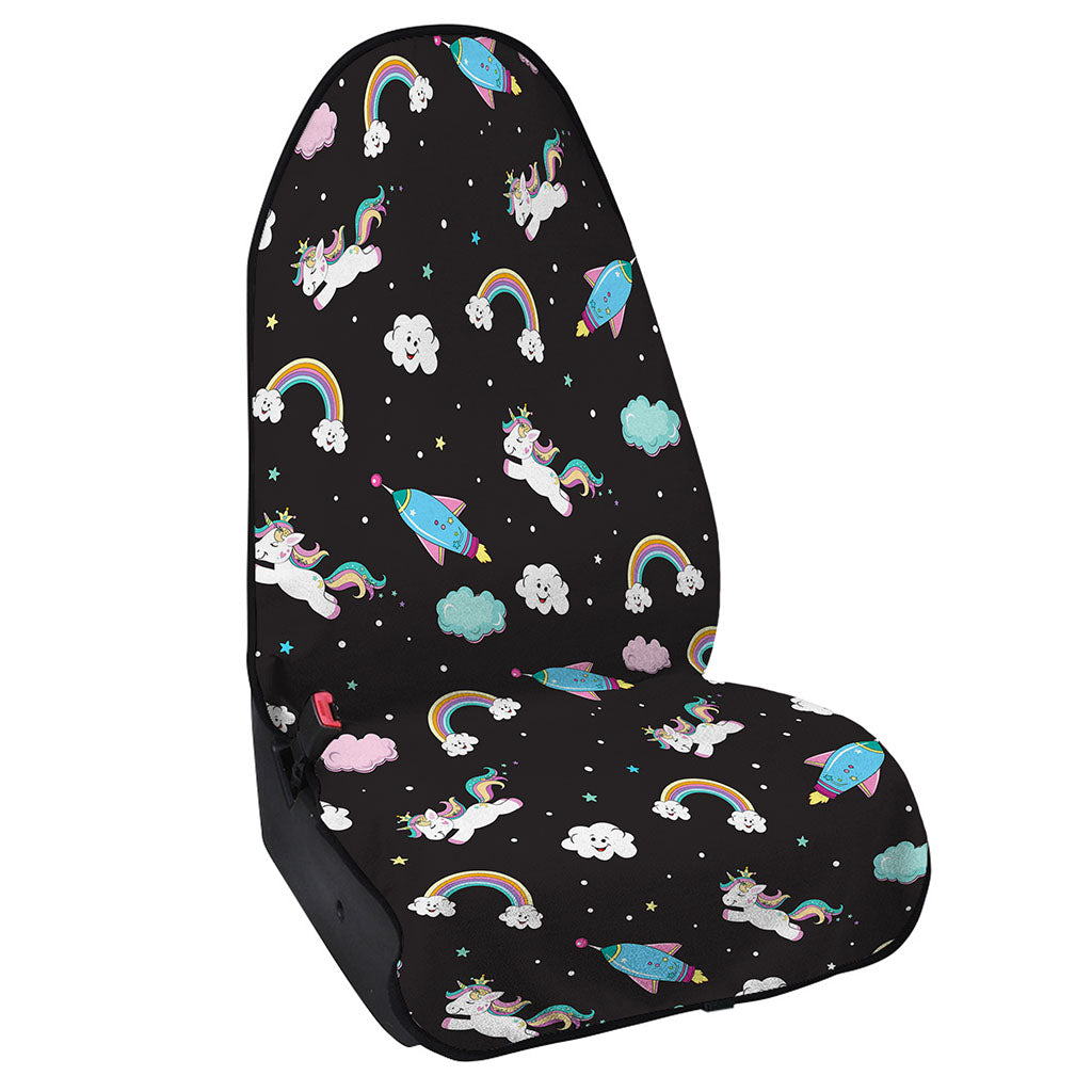 Star Space Unicorn Pattern Print Waterproof Car Seat Cover