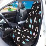 Star Space Unicorn Pattern Print Waterproof Car Seat Cover