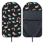 Star Space Unicorn Pattern Print Waterproof Car Seat Cover