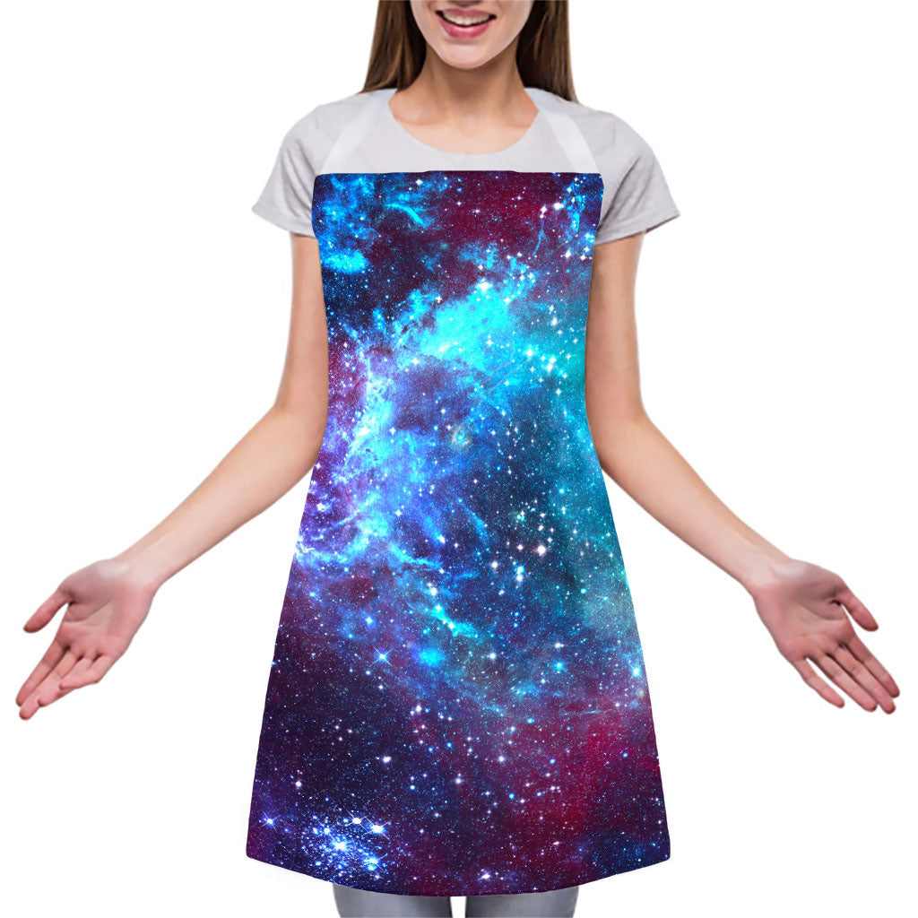 Starfield Nebula Galaxy Space Print Adjustable Apron