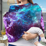Starfield Nebula Galaxy Space Print Baby Seat Cover