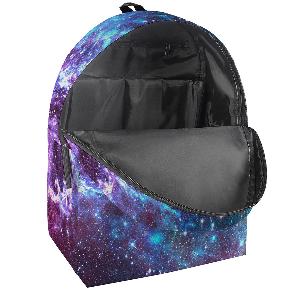 Starfield Nebula Galaxy Space Print Backpack