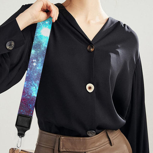 Starfield Nebula Galaxy Space Print Bag Strap