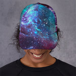 Starfield Nebula Galaxy Space Print Baseball Cap
