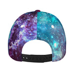 Starfield Nebula Galaxy Space Print Baseball Cap