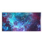 Starfield Nebula Galaxy Space Print Beach Towel