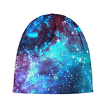 Starfield Nebula Galaxy Space Print Beanie