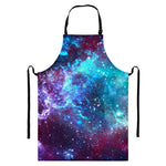 Starfield Nebula Galaxy Space Print Bib Apron With Pocket