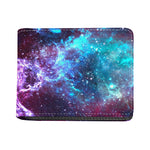 Starfield Nebula Galaxy Space Print Bifold Wallet