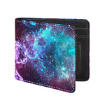 Starfield Nebula Galaxy Space Print Bifold Wallet