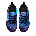 Starfield Nebula Galaxy Space Print Black Running Shoes