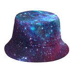 Starfield Nebula Galaxy Space Print Bucket Hat
