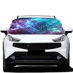 Starfield Nebula Galaxy Space Print Car Windshield Snow Cover