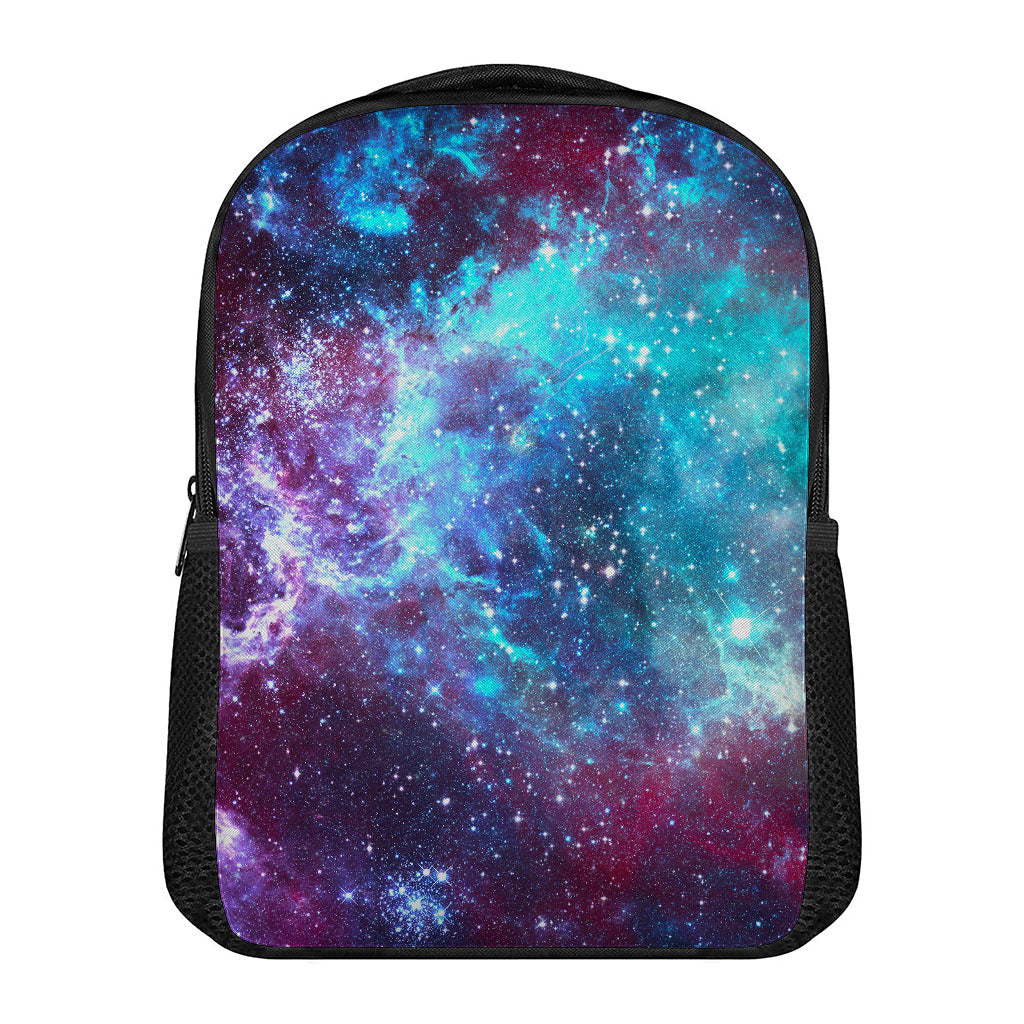 Starfield Nebula Galaxy Space Print Casual Backpack
