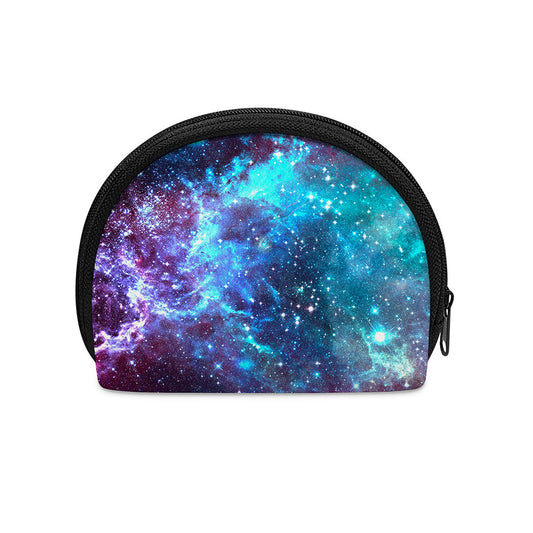 Starfield Nebula Galaxy Space Print Coin Purse