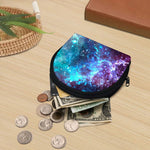 Starfield Nebula Galaxy Space Print Coin Purse