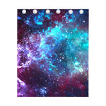 Starfield Nebula Galaxy Space Print Curtain