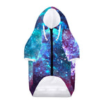 Starfield Nebula Galaxy Space Print Dog Zip Up Hoodie