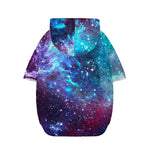 Starfield Nebula Galaxy Space Print Dog Zip Up Hoodie