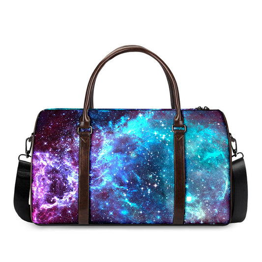 Starfield Nebula Galaxy Space Print Duffle Bag