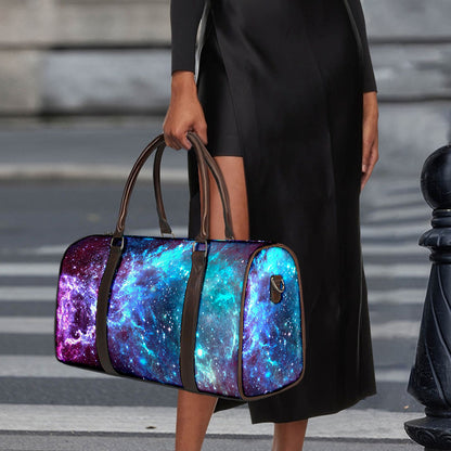 Starfield Nebula Galaxy Space Print Duffle Bag