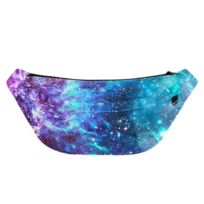 Starfield Nebula Galaxy Space Print Fanny Pack