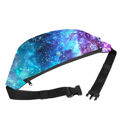 Starfield Nebula Galaxy Space Print Fanny Pack