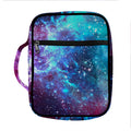 Starfield Nebula Galaxy Space Print Front Pocket Bible Bag