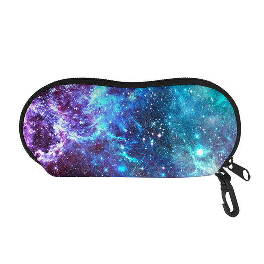 Starfield Nebula Galaxy Space Print Glasses Case