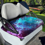 Starfield Nebula Galaxy Space Print Golf Cart Seat Cover