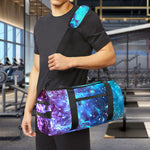 Starfield Nebula Galaxy Space Print Gym Bag
