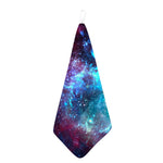 Starfield Nebula Galaxy Space Print Hand Towel