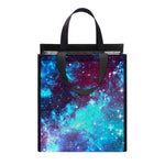 Starfield Nebula Galaxy Space Print Insulated Lunch Tote
