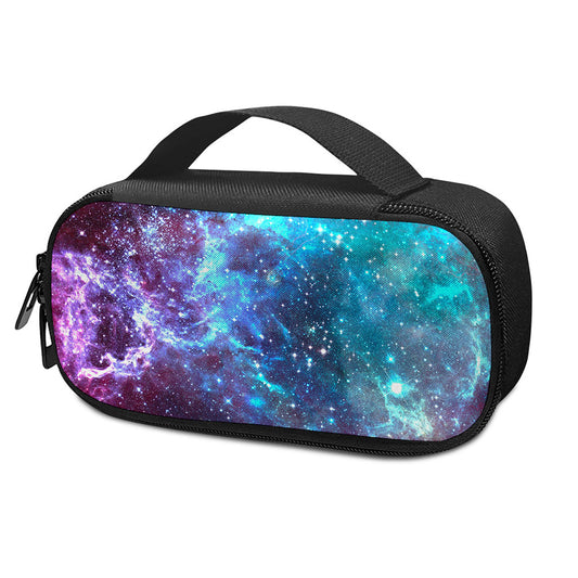 Starfield Nebula Galaxy Space Print Insulin Cooler Travel Case